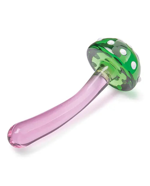 7.5" Magic Mushroom Dildo - eld GLAS-175