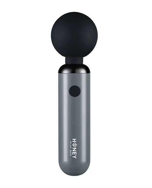 Clit Tease Vibrating Wand Grey - eld HPB-781G