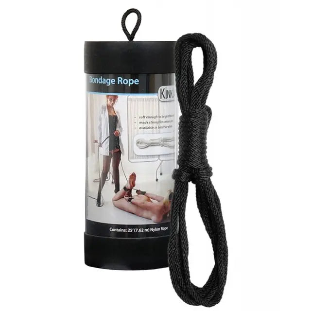 25" Bondage Rope Black - eld KL0146
