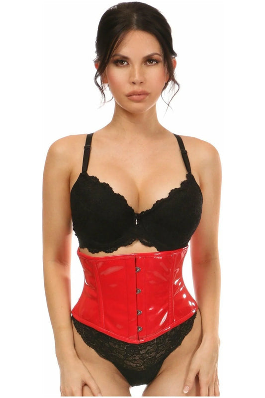 Daisy Corsets Lavish Red Patent Mini Cincher