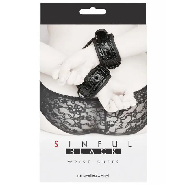Sinful Wrist Cuffs - eld NSN-1223-13