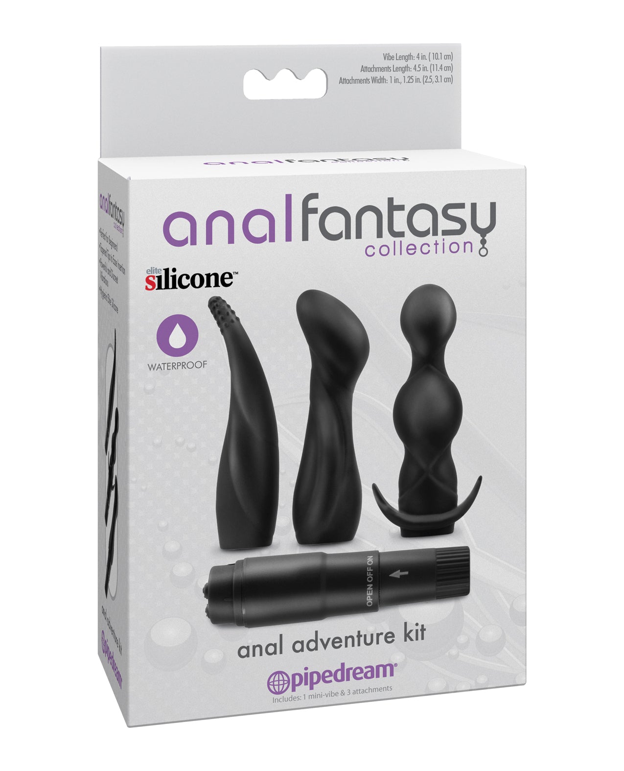 Anal Adventure Kit Black - eld PD4665-23
