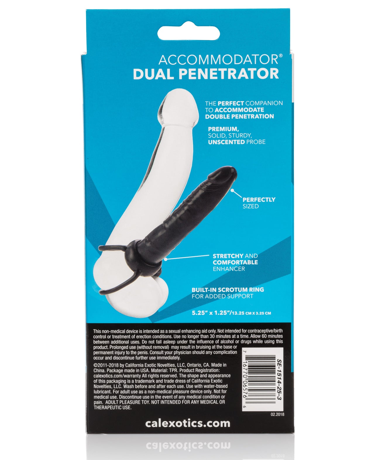 Accommodator Dual Penetrator Black - eld SE1514-25