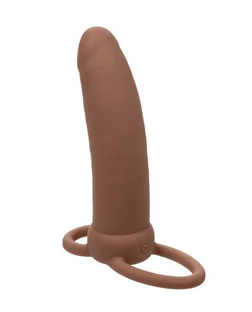 Performance Maxx Rechargeable Thick Dual Penetrator Brown - eld SE1634-01