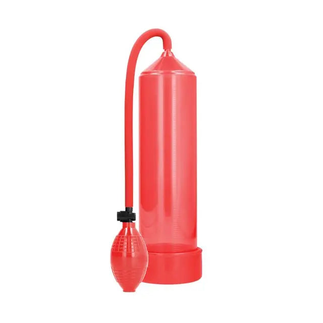 Shots Pumped Classic Penis Pump - eld SHTPMP001RED
