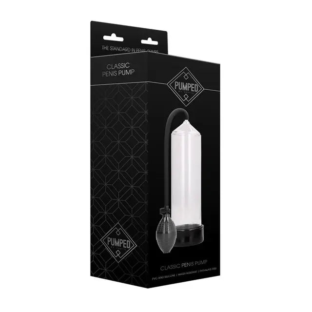 Shots Pumped Classic Penis Pump - eld SHTPMP001TRA