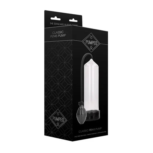 Shots Pumped Classic Penis Pump - eld SHTPMP001TRA