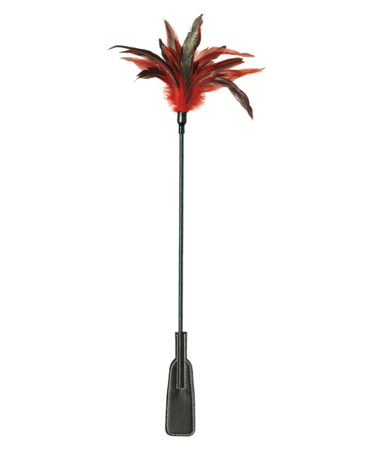 Feather Slapper Red/Black Feathers - eld SS100-62