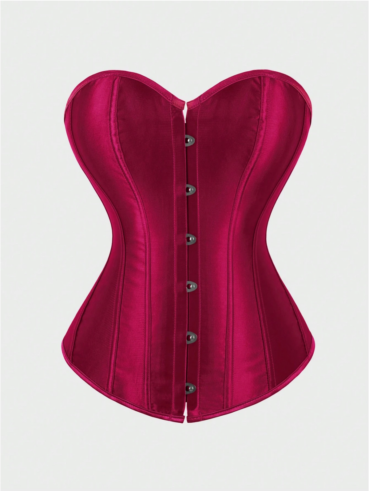 Classic Satin Sweetheart Overbust Corset