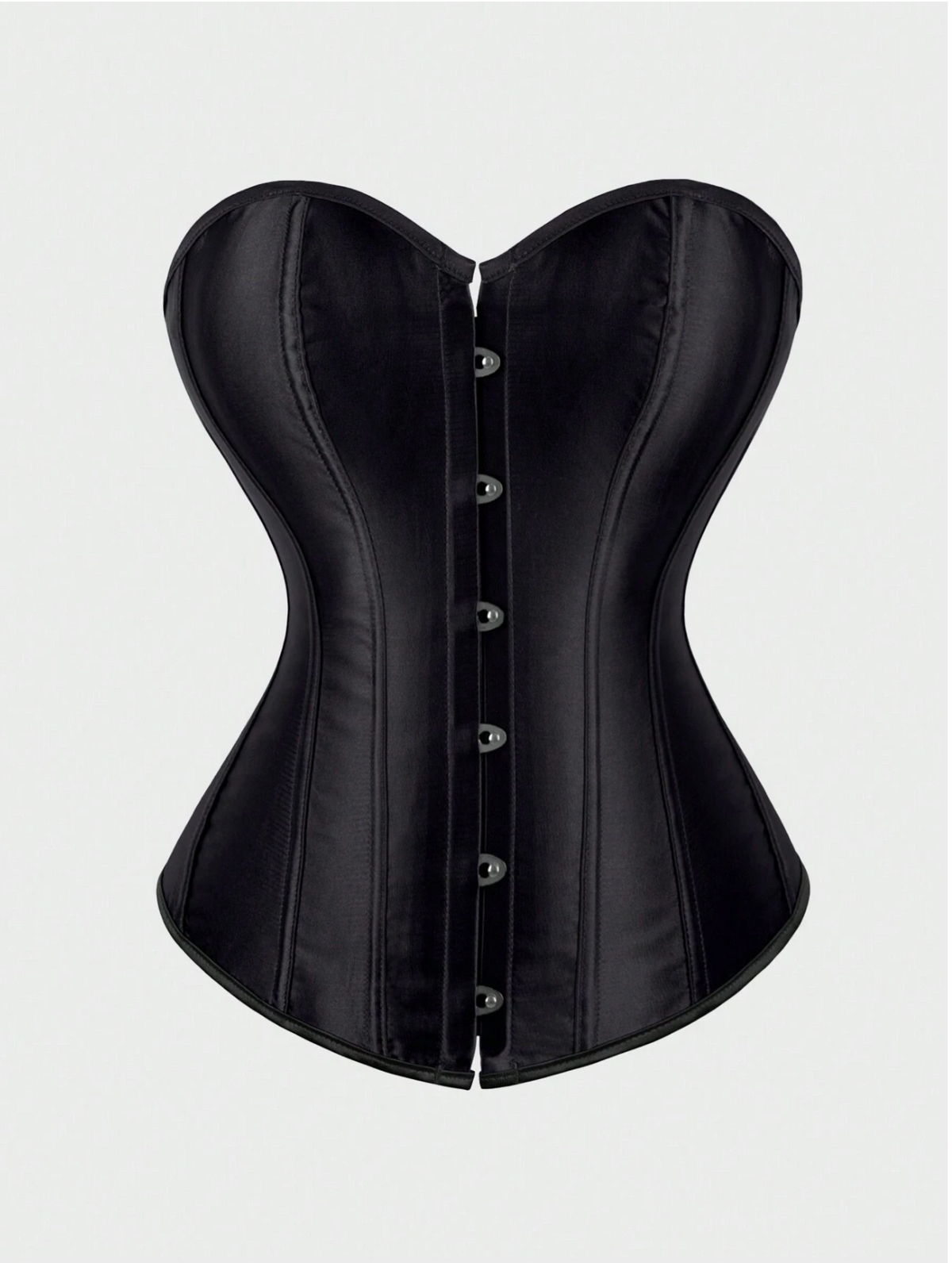 Classic Satin Sweetheart Overbust Corset