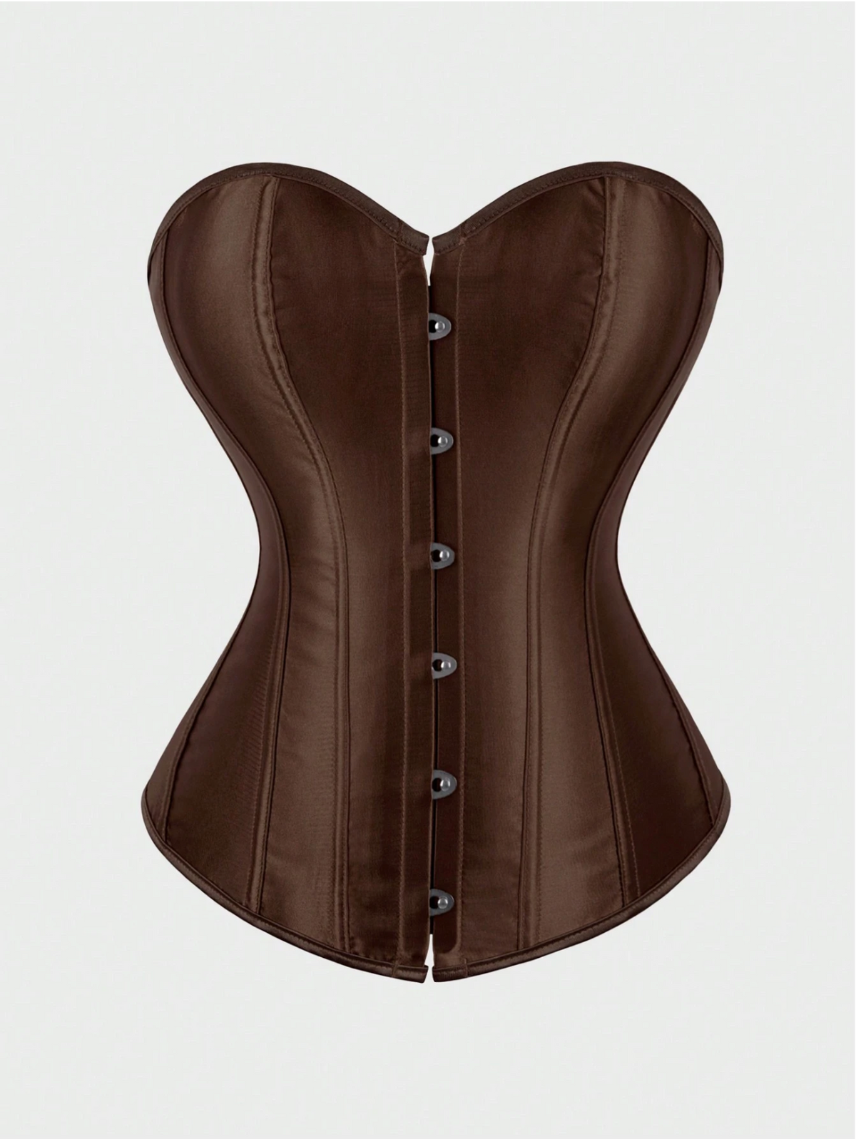 Classic Satin Sweetheart Overbust Corset