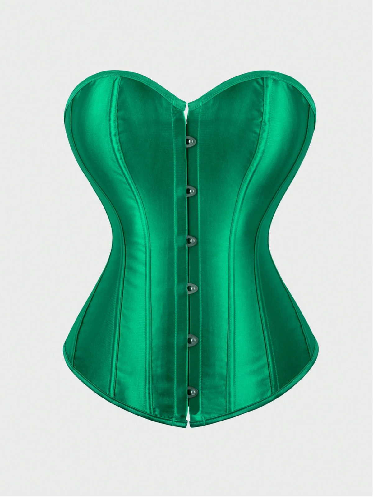 Classic Satin Sweetheart Overbust Corset
