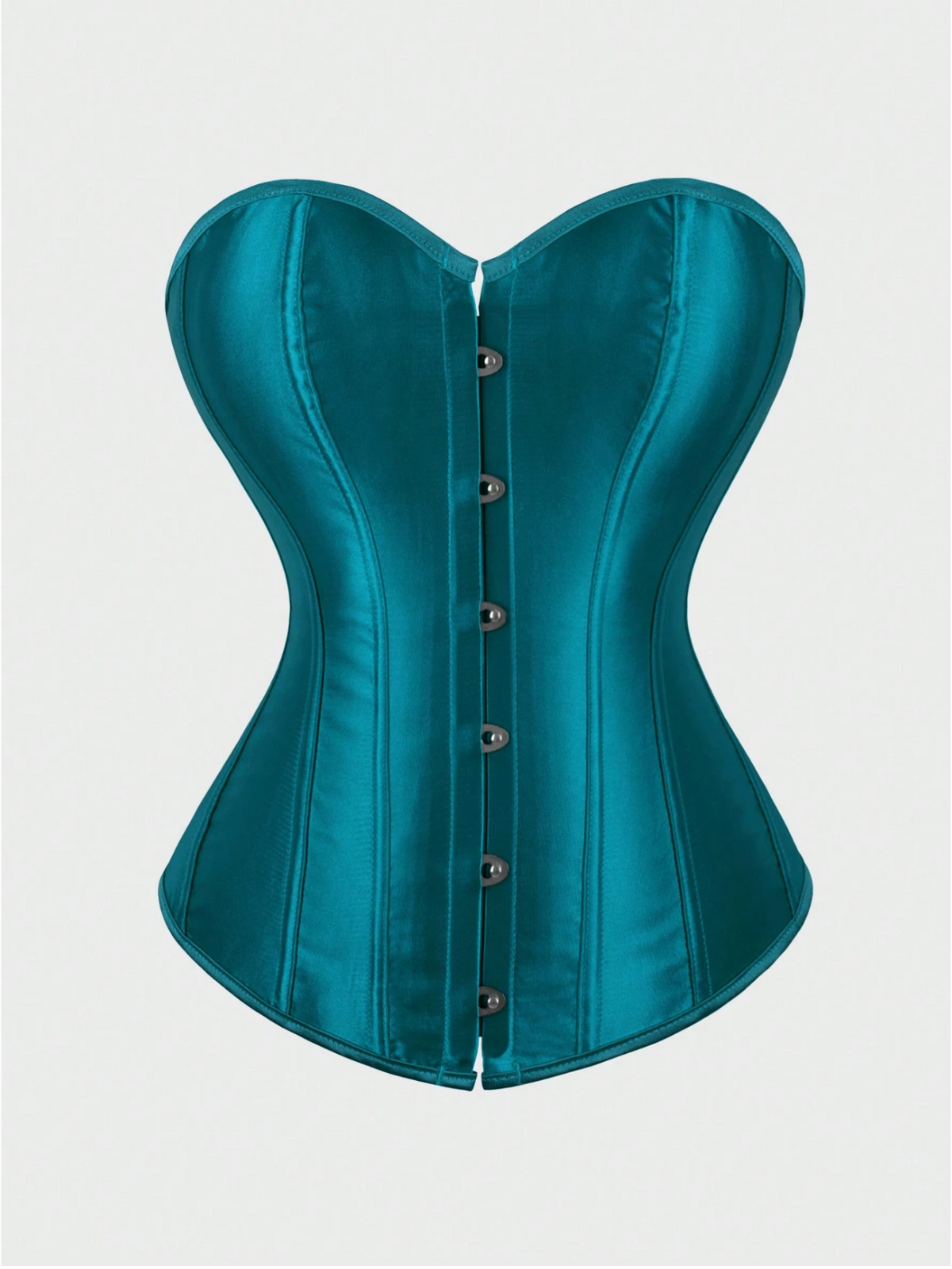 Classic Satin Sweetheart Overbust Corset
