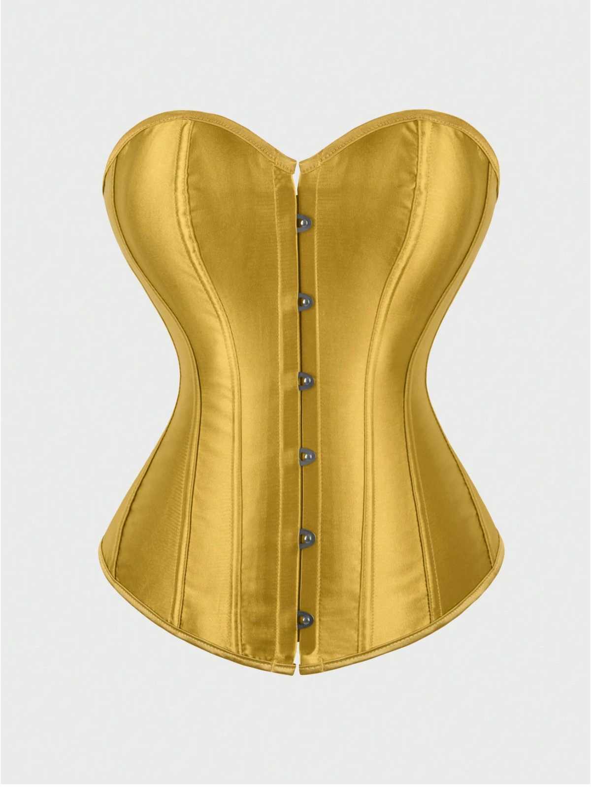 Classic Satin Sweetheart Overbust Corset