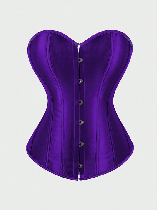 Classic Satin Sweetheart Overbust Corset