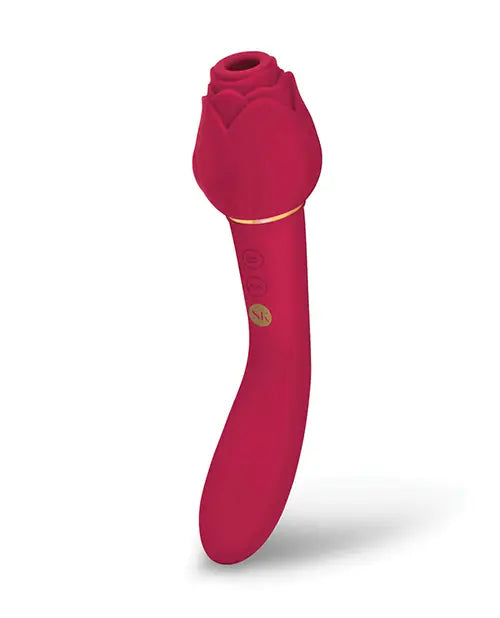 Twosome Dual Ended Rose w/ Clitoral Suction & G-spot - eld XGSK-1028