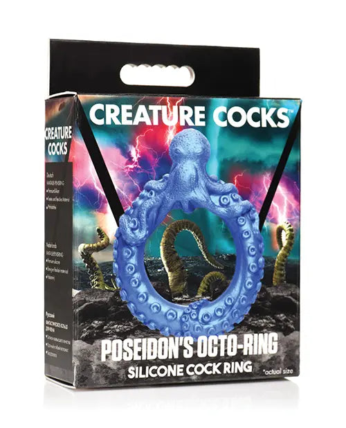 Poseidon's Octo Silicone Cock Ring - eld XRAH295