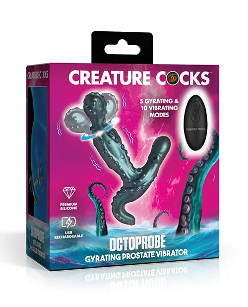 Octoprobe Gyrating Prostate Vibrator - eld XRAH816