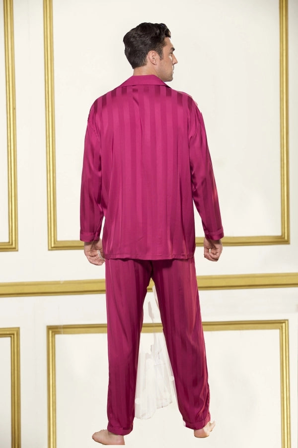 Stunning Shadow Stripe Pajama Set