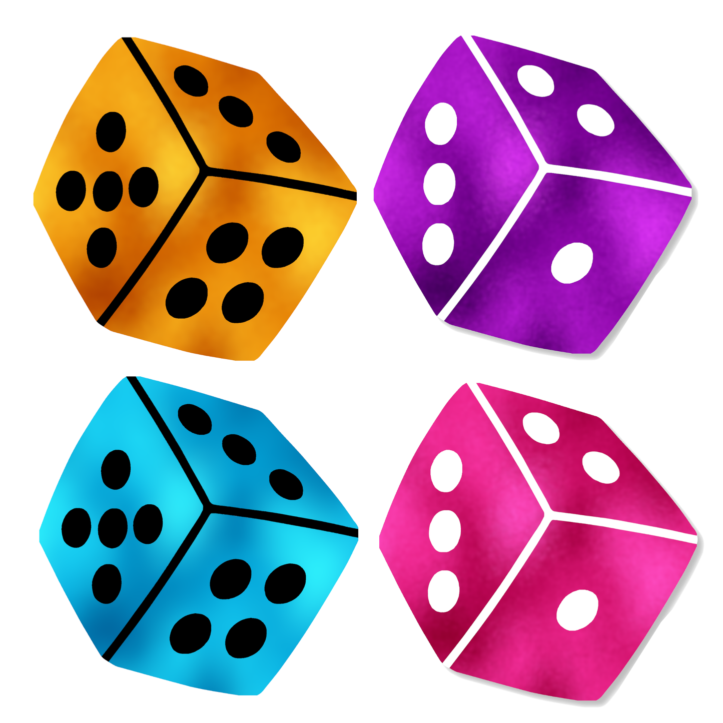 Dice Nipple Cover Pasties