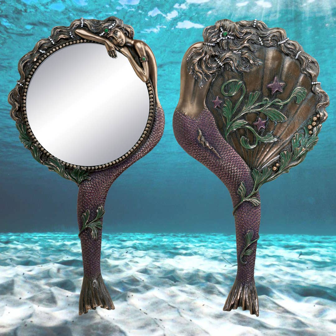 Mermaid Decorative Hand Mirror