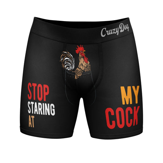 Stop Staring At My Cock Boxer Briefs