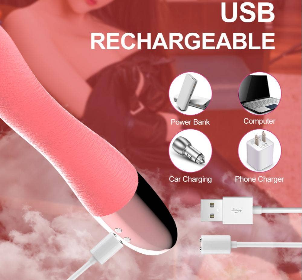 Soft electric simulation tongue licking clitoris masturbator