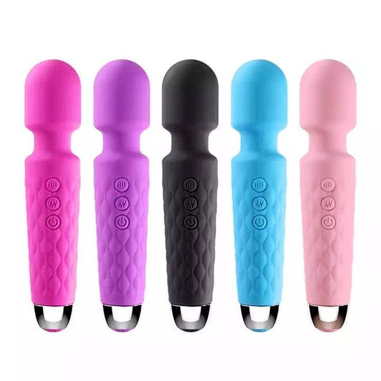 20 Speed Waterproof Wand Vibrator for Women Massage Toy