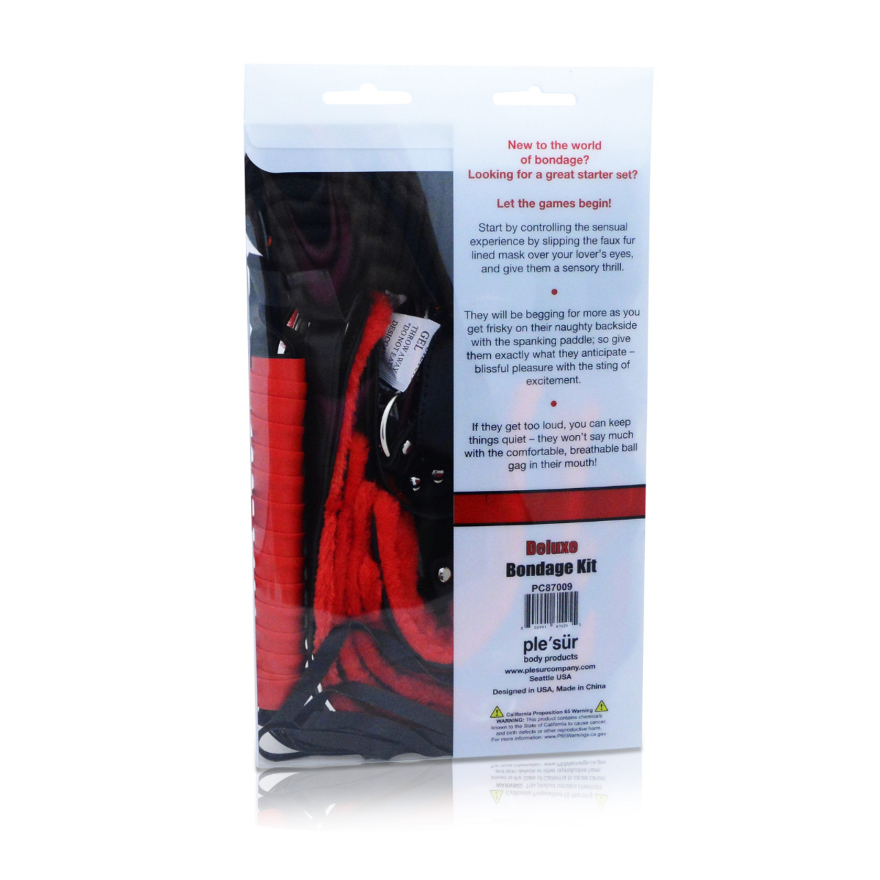 Bondage Kit - 14 Piece Deluxe Bondage Kit