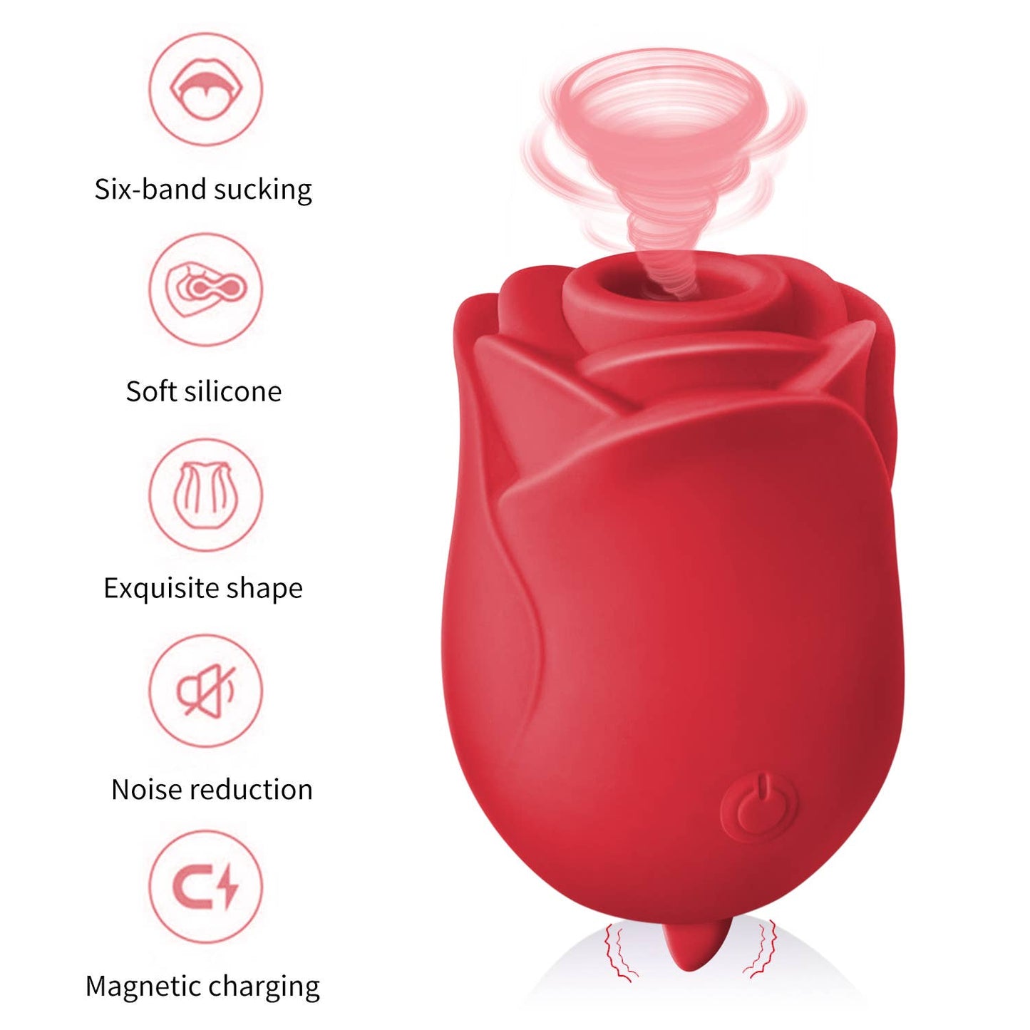 Rose and tongue 2 in 1 Adult Sex Toys