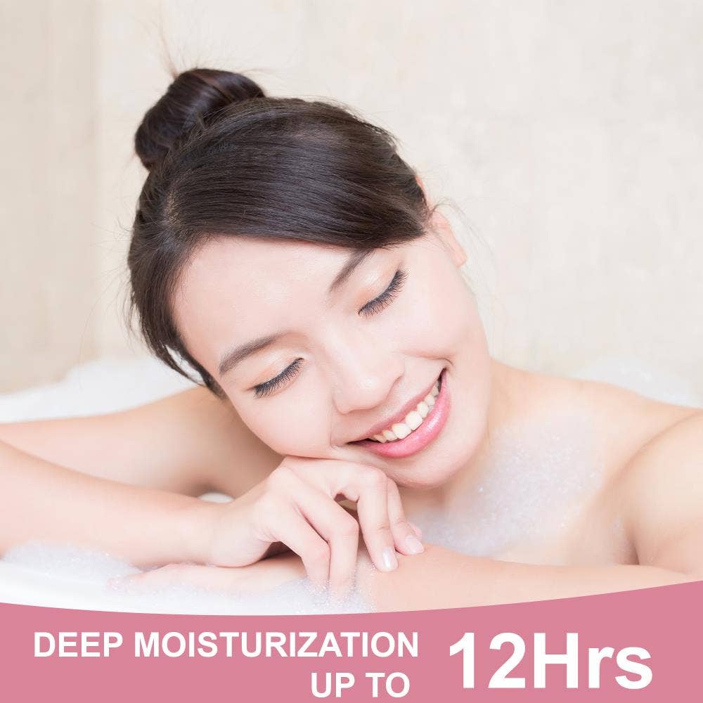 Mothers Day Gift Rose Scented Spa Set, 8 Pc Gift for Women