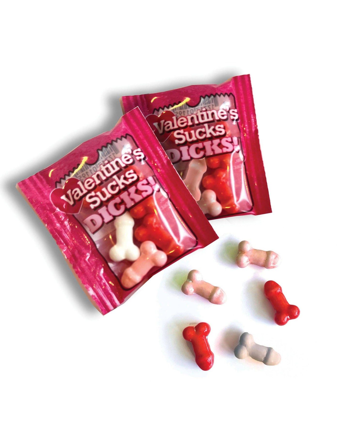 Valentine's Sucks Dicks Candy- Display of 100