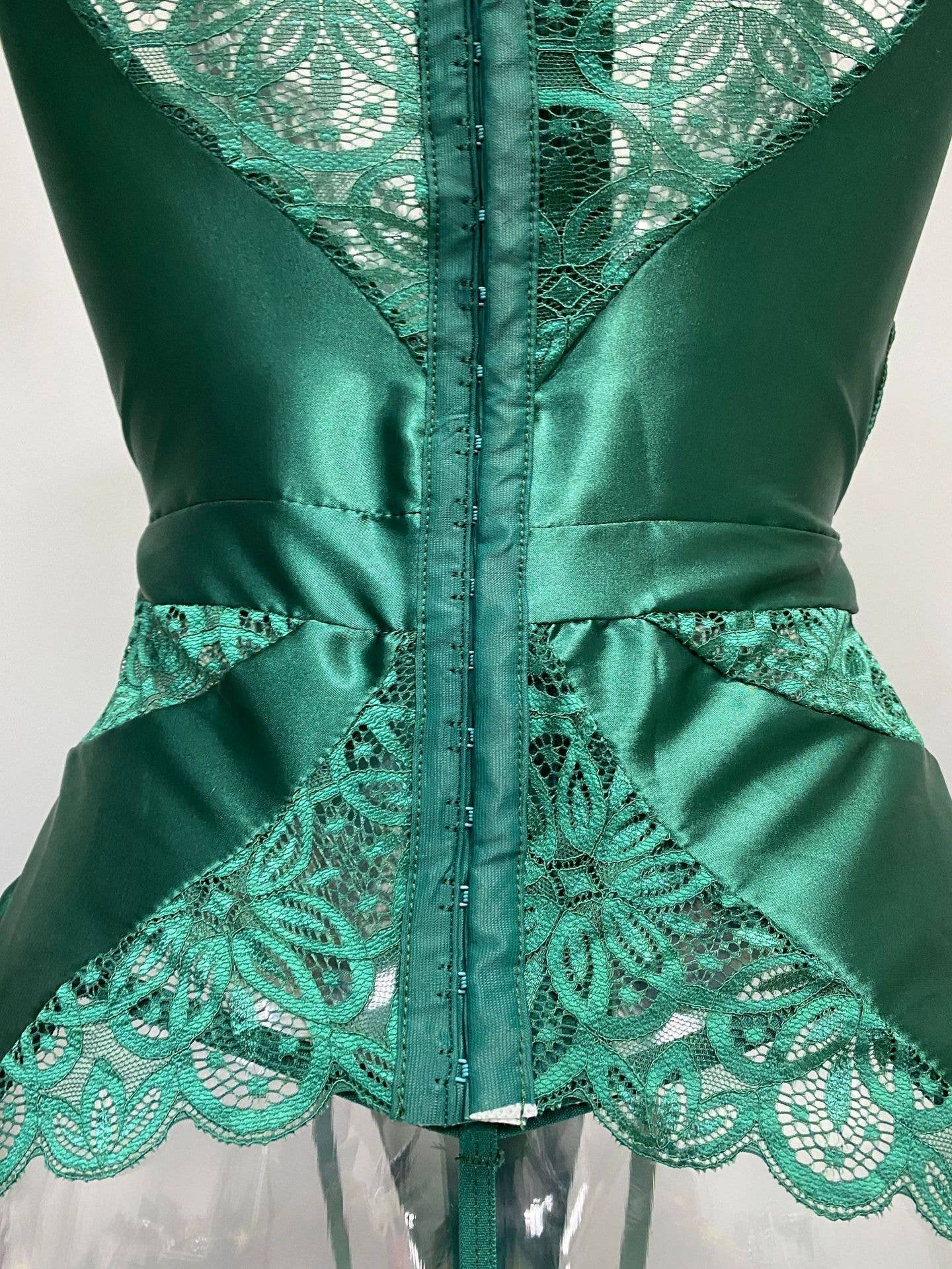 Sexy Lace Jumpsuit Bra Set