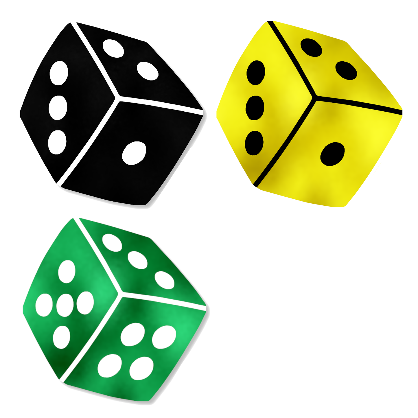 Dice Nipple Cover Pasties