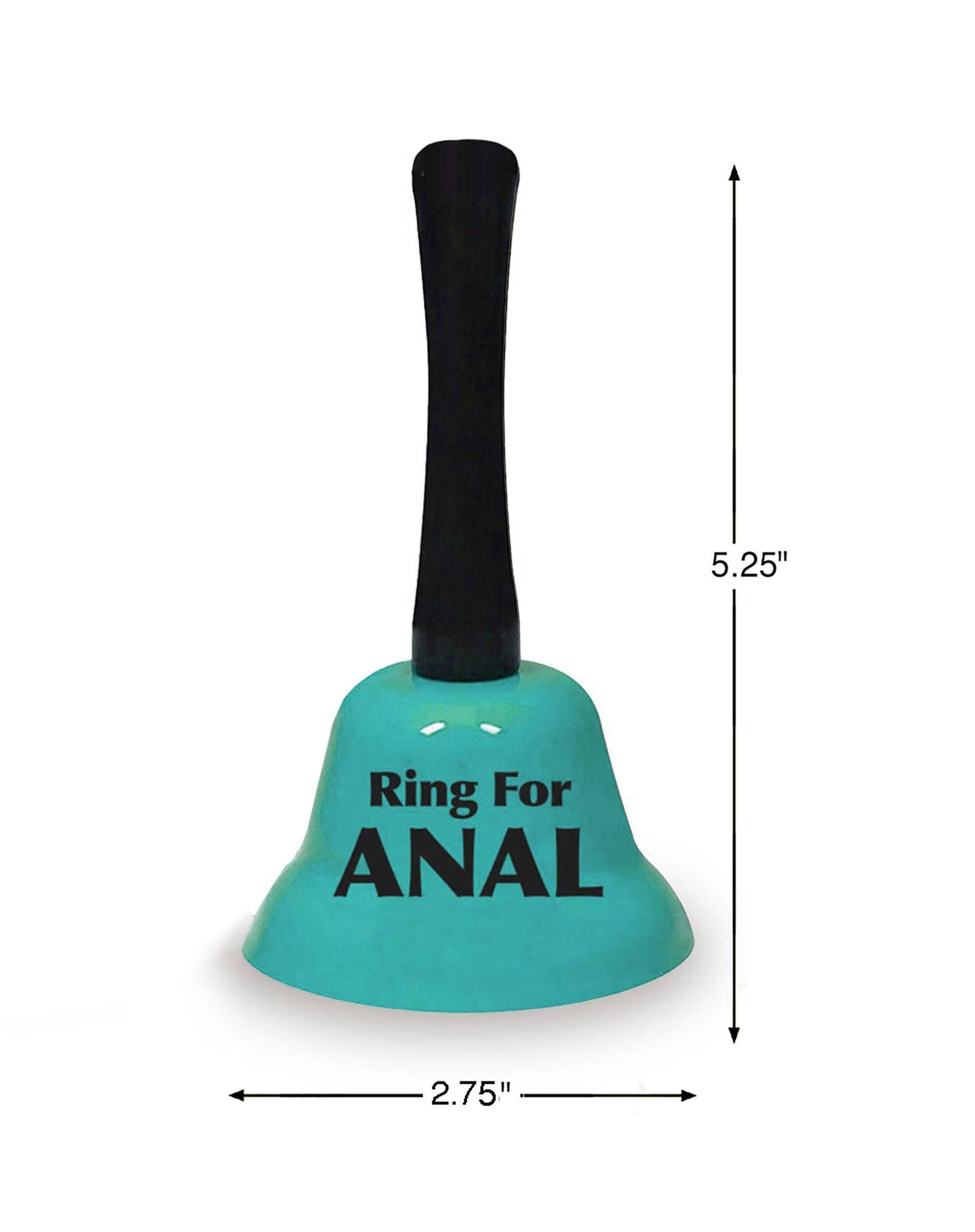 Ring Bell for Anal, Teal Bell