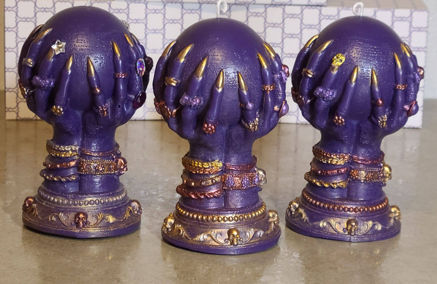 Crystal Ball Candles