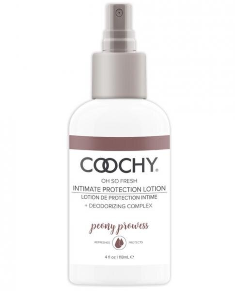 COOCHY INTIMATE PROTECTION LOTION - PEONY PROWESS - 4 oz.