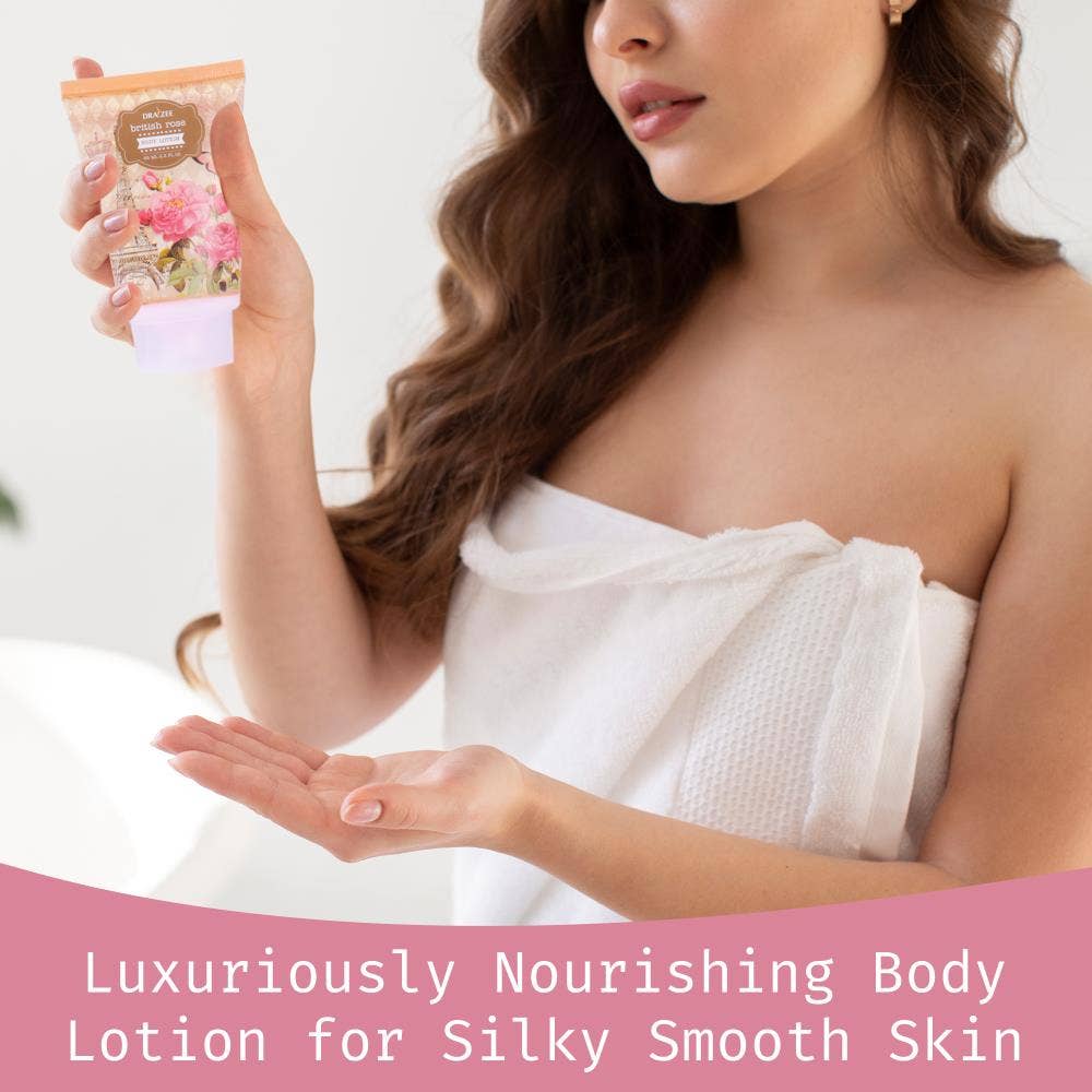 Mothers Day Gift Rose Scented Spa Set, 8 Pc Gift for Women