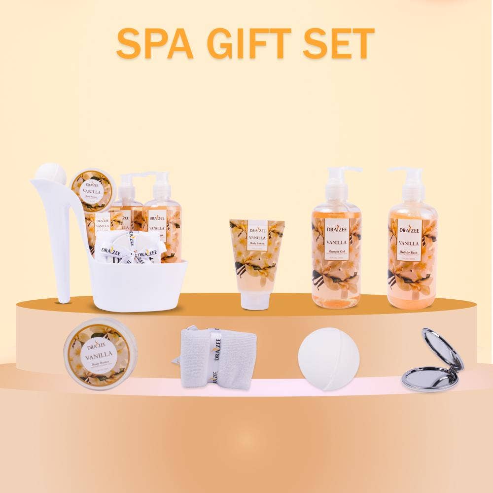 Mothers Day Gift  8 Pc Vaniila Spa Set, Gift Set for Women