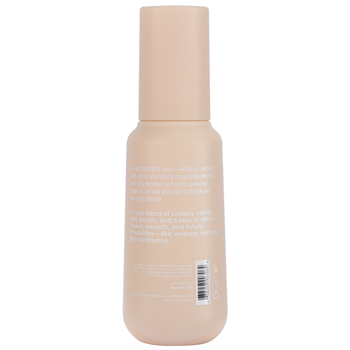 Simply Sexy Naked Vanilla Hair + Body Mist 3.35floz/99mL