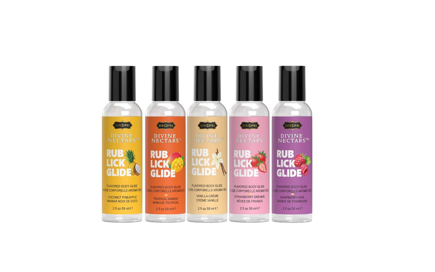 Divine Nectars Flavored Body Glide 2 fl oz