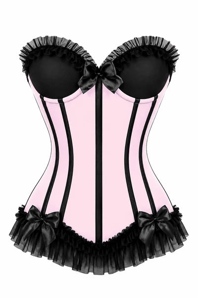 DC Pink Tea Party Corset - LV-148