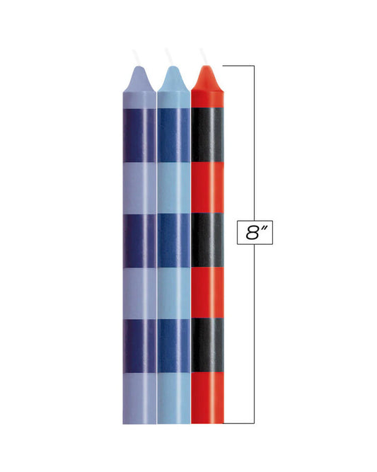 Striped Passion Candles