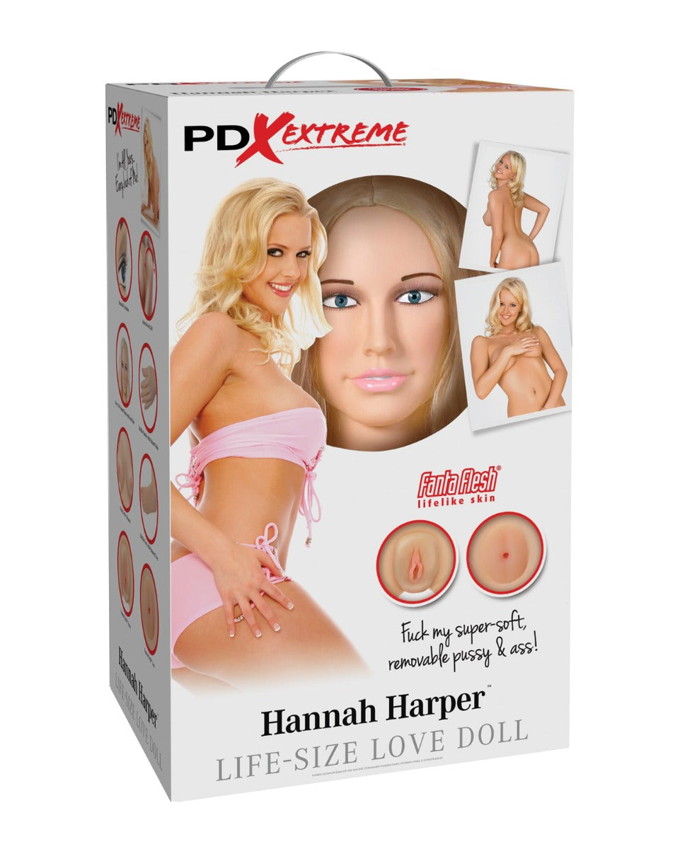 Life Size Inflatable Love doll Hanna Harper - eld PDRD300