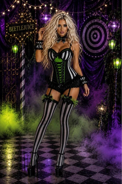 DC Afterlife Showgirl Bustier Corset - LV-335