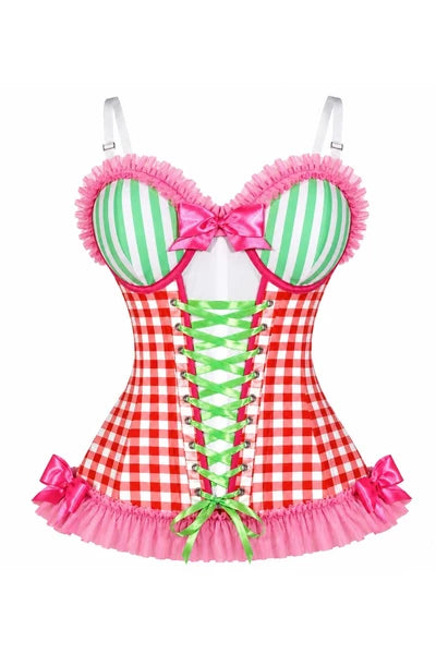 DC Strawberry Sweetheart Bustier Corset - LV-333
