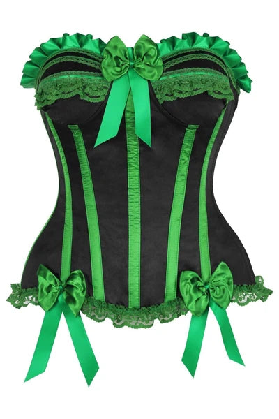 DC Emerald Harlequin Corset - TD-421
