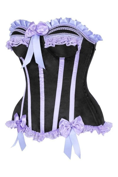 DC Lavender Harlequin Corset - TD-422