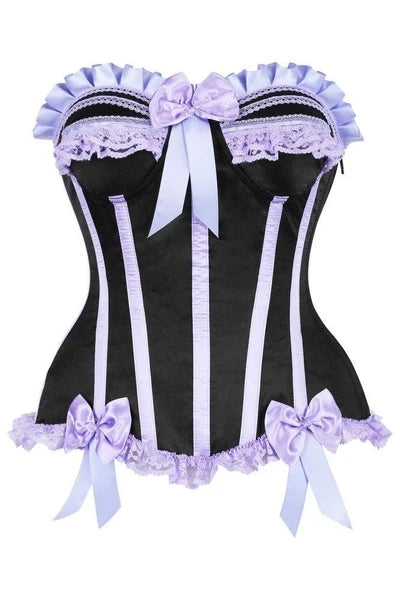 DC Lavender Harlequin Corset - TD-422