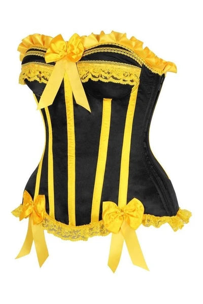 DC Yellow Harlequin Corset - TD-435
